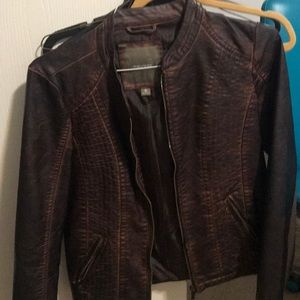Leather jacket